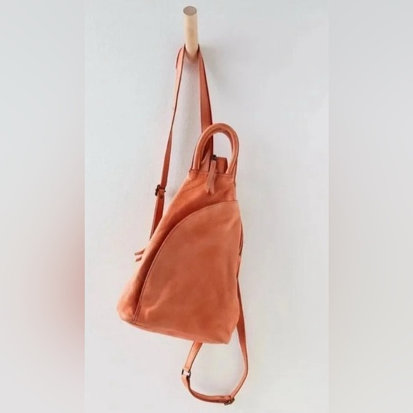 NWT Free People Soho Convertible Sling Bag in Sunlit Brick - Picture 2 of 6